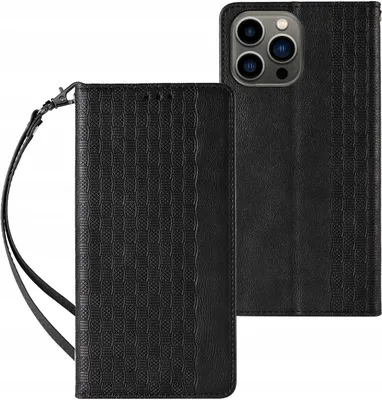 Obrázek produktu pro Pouzdro s magnetickým páskem pro iPhone 14 Pro, černé