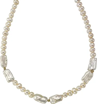 Produktbild von Fascination by Ellen K. Halskette 585/- Gold 45cm gelb weiß 360350080