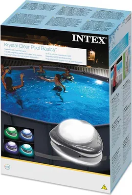 Produktbild von Intex 28698, Pool-Beleuchtung, Grau, Kunststoff, Überirdischer Pool, LED, Variabel