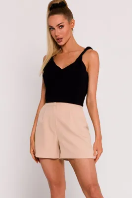 Produktbild von Made of Emotion Elegante Shorts für Damen Joltel M775 beige L