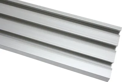 Produktbild von Gardinia Schiene für Flächenvorhang Atlanta silber, 160 cm, 3-läufig