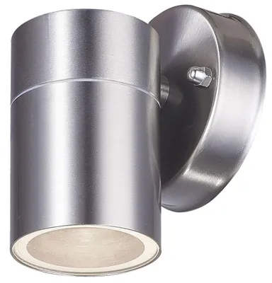 Produktbild von Wandleuchte, Downstrahler, Edelstahl, Höhe 11 cm