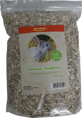 Produktbild von zookauf Nager Premium Hanfstreu 300 g