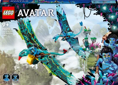 Obrázek produktu pro LEGO Avatar Jake a Neytiri: První let na Banshee 75572 (572 dílků)