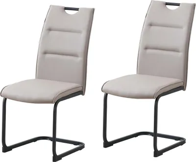 Produktbild von Schwingstuhl 2er Set Polyurethancappuccino DannyP HTI-Line