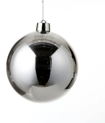 Produktbild von Weihnachtskugel silber Ø25cm