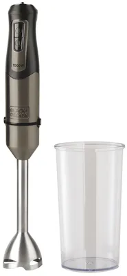 Image de Mixeur plongeant en acier inoxydable 1000 W BLACK+DECKER BXHB1000E