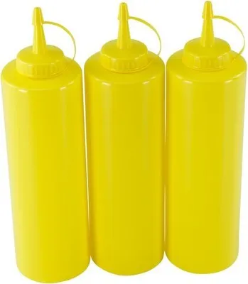 Produktbild von 3er Set Quetschflasche Gelb 0,70 Liter