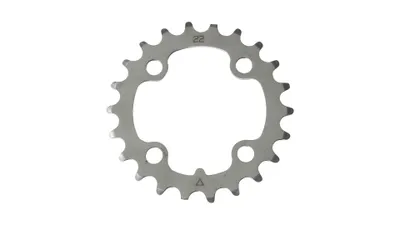 Zdjęcie produktu dla Tarcza hamulcowa Stronglight Xc E srebrna 64 mm koło śruby 22 t.