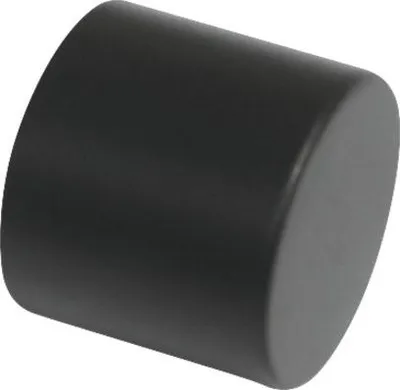 Obrázek produktu pro Gardinia koncovka pro Ø 16 mm černá matná 1,8 cm