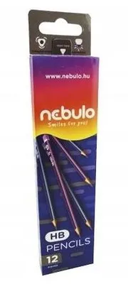 Produktbild von Nebulo Ergonomische HB Bleistifte Schulbedarf 12 Stück