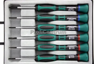 Obrázek produktu pro Sada přesných šroubováků Jonnesway 6ks.           d3750p06s