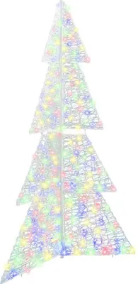 Productafbeelding van Kerstboom met 240 LED Multikleur 180 cm Acryl