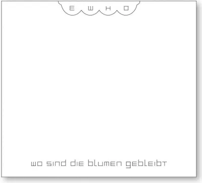 Produktbild von Wo Sind Die Blumen Gebleibt