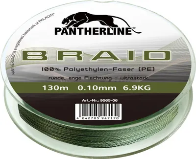 Produktbild von Paladin Angelschnur 0,10 mm 130 m dunkelgrün
