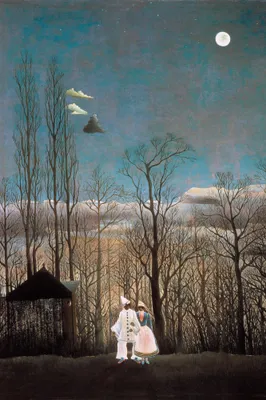 Produktbild von Henri Rousseau Kunstdruck Bild - Ein Karnevalsabend, 1886 (120 x 80 cm)
