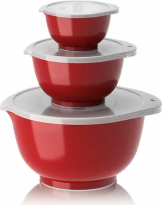 Produktbild von Rosti 29941, Set, Rot, 0,25 l, 0,75 l, 3 l, Melamin