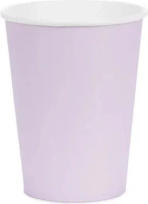 Produktbild von 6x Pappbecher, lavendel, 250ml