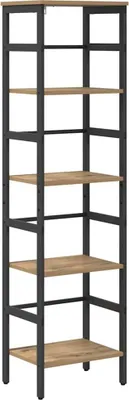 Zdjęcie produktu dla vidaXL Regał dębowy Artisan 40 x 29,5 x 149 cm materiał drewnopochodny
