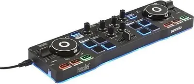 Immagine prodotto di HERCULES STARLIGHT - Controller DJ USB - 4 pad x 4 modalità - Scheda audio integrata - Serato DJ Lite incluso