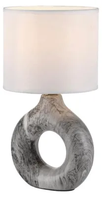 Obrázek produktu pro Stolní lampa JUST LIGHT CARARA, E27, max. 25 W, šedá, 14193-15