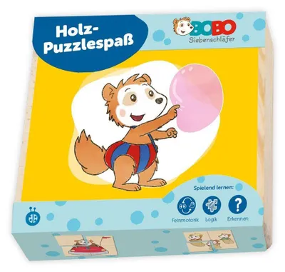 Produktbild von Trötsch Bobo Siebenschläfer Erster Puzzlespaß Holzpuzzle