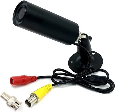 Image de Kit de mini-caméra bullet étanche avec 10 LED IR de 940 nm et vision nocturne