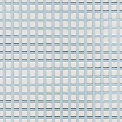 Produktbild von alfer Quadratlochblech 250 x 500 mm Aluminium eloxiert silber