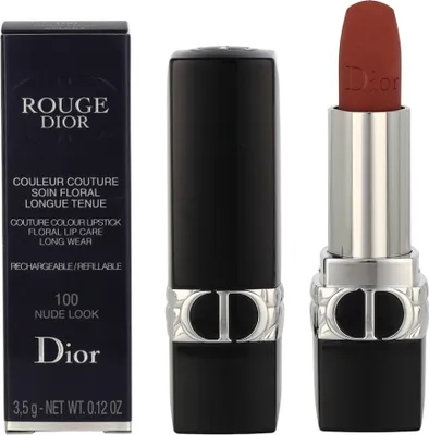 Productafbeelding van Dior Rouge, Nude, Nude Look, 1 kleur, Kleur, Hydraterend, Voedend, Beschermend, Verzachtend, Voor vrouwen, Zacht