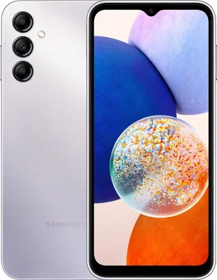 Produktbild von Samsung Galaxy A14 5G SM-A146P/DSN, 16,8 cm (6.6"), 1080 x 2408 Pixel, 4 GB, 128 GB, 50 MP, Silber