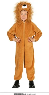 Produktbild von FIESTAS GUIRCA Löwe Massai Kostüm für Kinder S1-(5/6 Jahre)