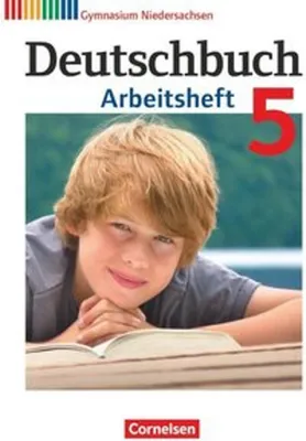 Produktbild von Deutschbuch 5. Schuljahr. Arbeitsheft mit Lösungen. Gymnasium Niedersachsen