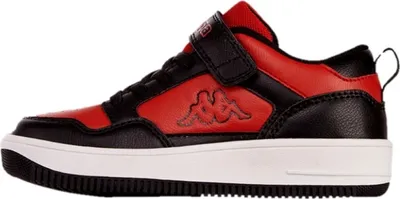 Produktbild von Kappa Kinder Halbschuhe 261077K2011 Rot mit Klettverschluss und Schnürung