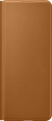 Image de Folio pour Samsung Galaxy Z Fold 3 Premium Cuir Marron Samsung