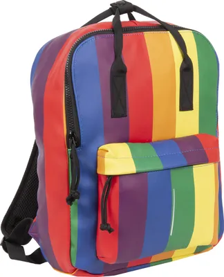 Produktbild von Mart Chicago 18L Regenbogen Rucksack Wasserabweisend Laptop 13"
