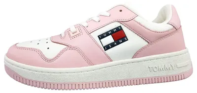 Immagine prodotto di Tommy Hilfiger, scarpe da ginnastica retro per donna, modello stringato, colore bianco