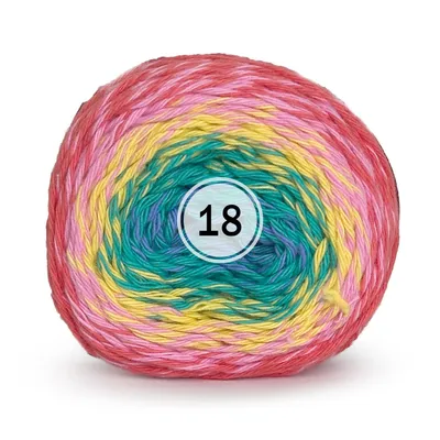 Produktbild von Rico - Ricorumi Spin Spin 0018 classic rainbow