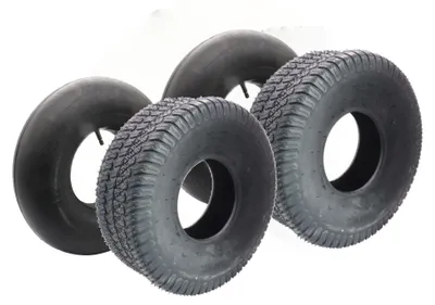 Produktbild von 2x Reifen 20x8.00-8 inkl. Schläuche mit geradem Ventil TR13