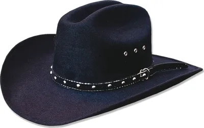 Produktbild von Westernhut Cowboy Biker Wollhut »TUCSON« Schwarz