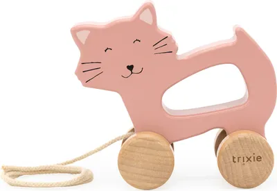 Obrázok produktu pre Trixie Baby 36-235, 18 mesiace, 4 koleso/kolesá, Ružová, Drevo