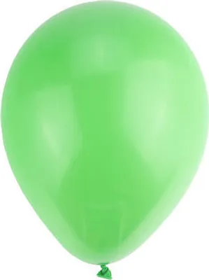 Produktbild von 50 grüne Luftballons aus Naturkautschuklatex, Ø36cm, für Luft- und Heliumfüllung