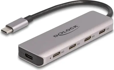 Immagine prodotto di DELOCK USB 5 Gbps 4 Port USB Type-C Hub mit USB Type-C