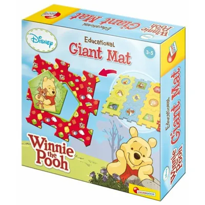Produktbild von LISCIANI Puzzle Winnie the Pooh GIANT MAT 12 Teile