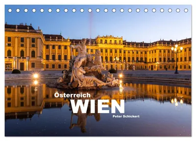 Produktbild von Österreich - Wien (Tischkalender 2027 DIN A5 quer), CALVENDO Monatskalender
