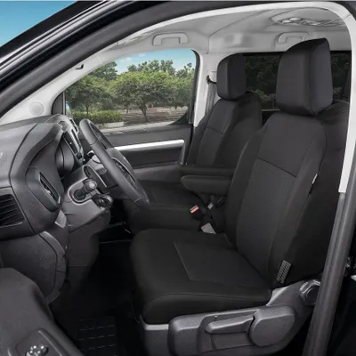 Produktbild von Maß-Sitzbezüge kompatibel mit Opel Zafira Life 2019- Vorne 1te-Reihe (2x Einzelsitz) Z460719