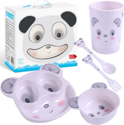 Obrázek produktu pro Sada dětského nádobí 5D pro děti - Panda