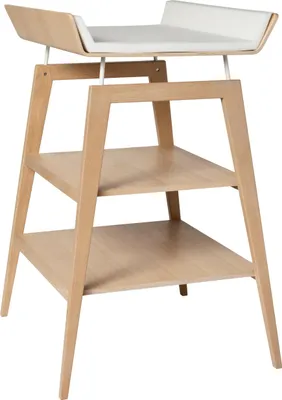 Produktbild von Leander Linea™ Wickeltisch inkl. Wickelauflage - Eiche | Babyzimmer dekorieren