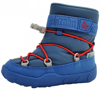 Produktbild von Affenzahn Wal Kinderschuhe Jungen Wasserdicht Winterstiefel Blau Freizeit