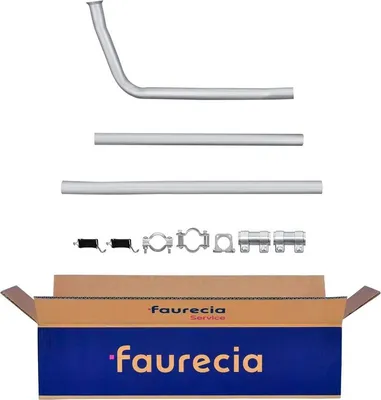 Produktbild von HELLA Abgasrohr Auspuffrohr für FIAT 127 Schrägheck (127) Vorne 8LA 366 004-831