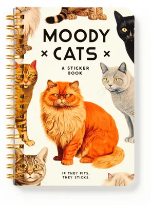 Produktbild von Moody Cats Sticker Book